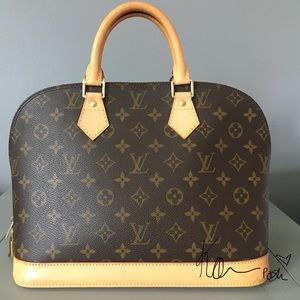 100% Authentic Louis Vuitton Alma PM Monogram!!